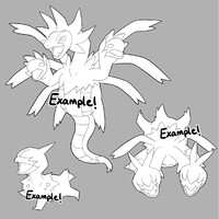 Deino Line Posed Base ($10)