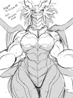 Sketch 443 - Dragonmaid Sheou