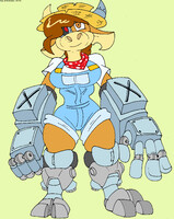 Cyborg Cow Annie.