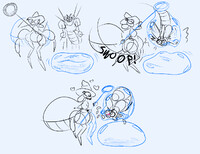 abrupt idea i felt like doodling