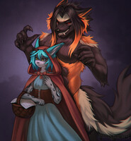 little red riding hood and the big bad wolf