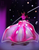 Scary hot space vampire