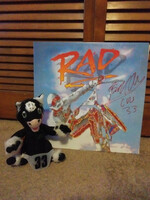 Cave Plushie with a Totally Rad Soundtrack Album