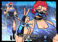 Adopt - Smiling Huntress - OPEN