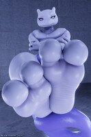 Just Mewtwo Feet [portrait]