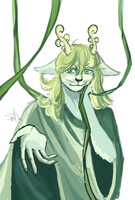 Green cat