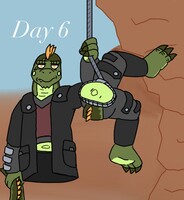 Modvember 2025: Day 6 ~ Climbing