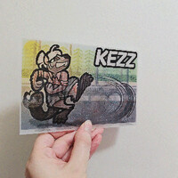 Lenticular Badge for Kezz