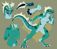 One-Ball Jack (O.B.J.) Refsheet by Taz