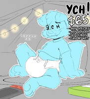 "Chilling! ❤️” YCH