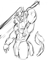 Sketch old characters