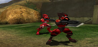 Red Protogen Combat Units