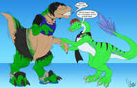 A nibble between friends