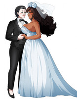 Happy wedding commission