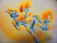 flamedramon body fire