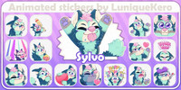 Animated Stickers - Sylvo