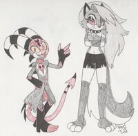 C: Mobian Blitzo and Loona