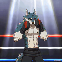 Animation fight idle YCH for elite-113