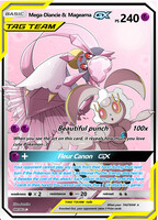 Mega diancie & Magearna tcg Card