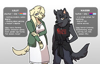 Lilly and Kaizer [OCs]