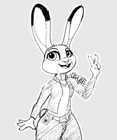 Judy Hopps (Zootopia 2) - SATURDAY'S SKETCHES #7