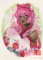 Commission: Armageddon 2024 🌸👘🌹