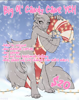 [YCH] Big Ol' Candy Cane