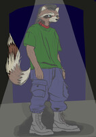 Fursona Raccoon