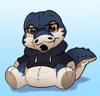 Plush Chibi Croc