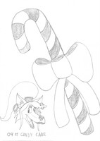 Drawcember 04: Candy Canes