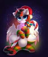 Dobe Christmas YCH for Vani!🎄🎁❤️