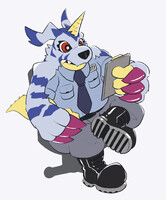 Security Guard Gabumon