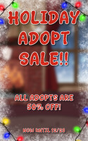 Holiday 50% Off Sale!!