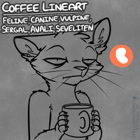 [Patreon] Coffee Lineart