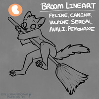[Patreon] Broom Lineart