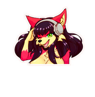 \*Commission*/: Vibxen Music (No Background)