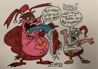 Mutant Bunny's Christmas Moment