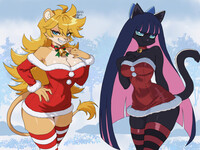 Panty and Stocking Xmas Fanart