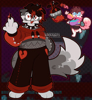 [OC] brush week: katBITTERs! 🖤💔