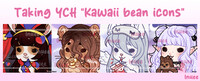 Taking Kawaii bean icons  (CLOSED)