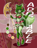 [SOLD] Forest Herald — Sprigatito-Inspired Adopt