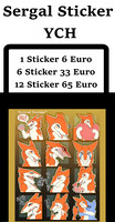 Sergal Sticker pack ✮|✮ YCH 993✮|✮