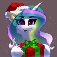 Celestia with a gift 🎁✨