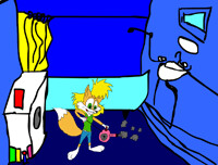 Fox girl with Benzodry