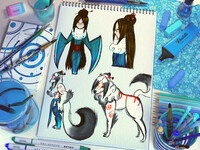 Okami art style Practice