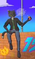 Hanging out