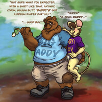 A real daddy’s boy now…