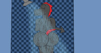 Firetail taking a shower Part 1