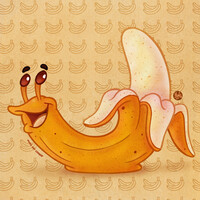 "Food Punimals: Banana Slug"