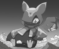 Big Bat Hugs (Commission from Zeevee)